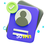 Tornar-se um membro do 50win é muito simples